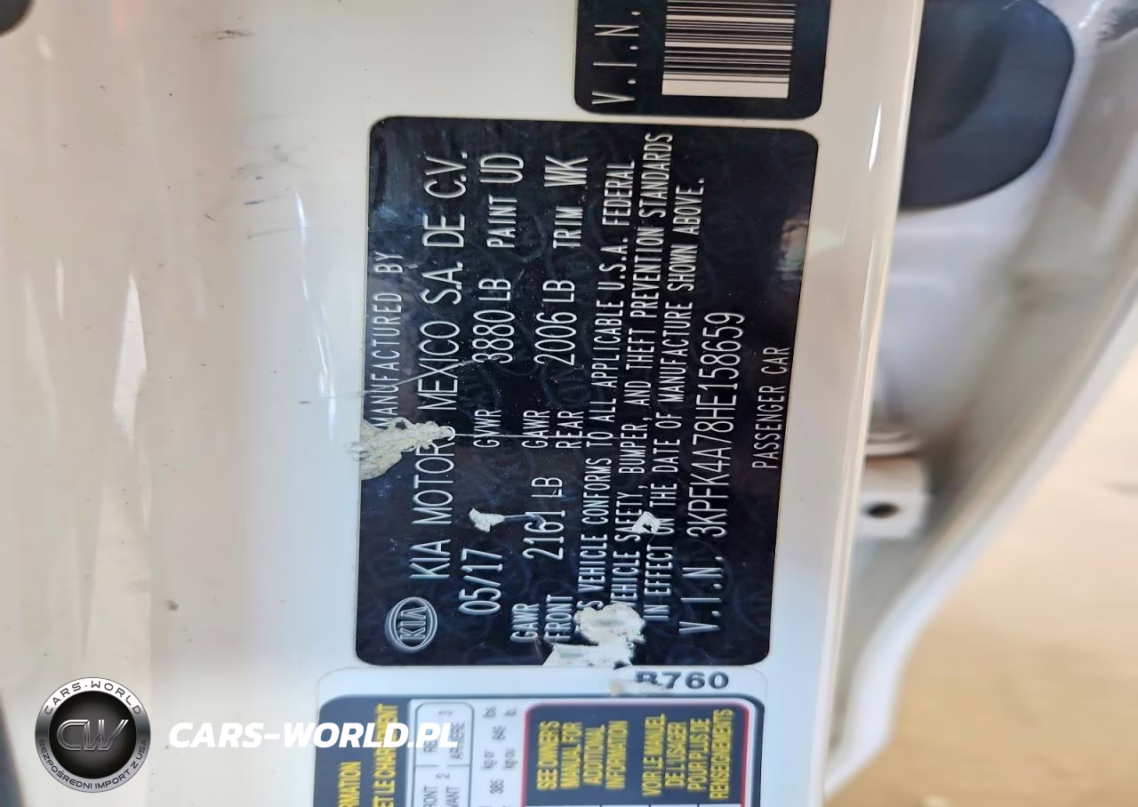 2017 Kia Forte Lx VIN:3KPFK4A78HE158659 - 12