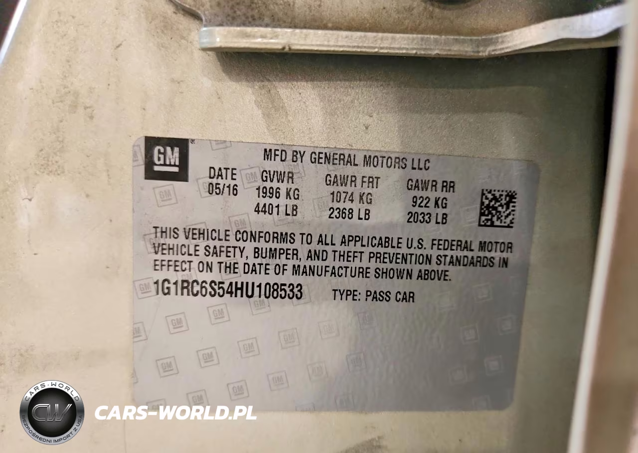 2017 Chevrolet Volt Lt VIN:1G1RC6S54HU108533 - 12