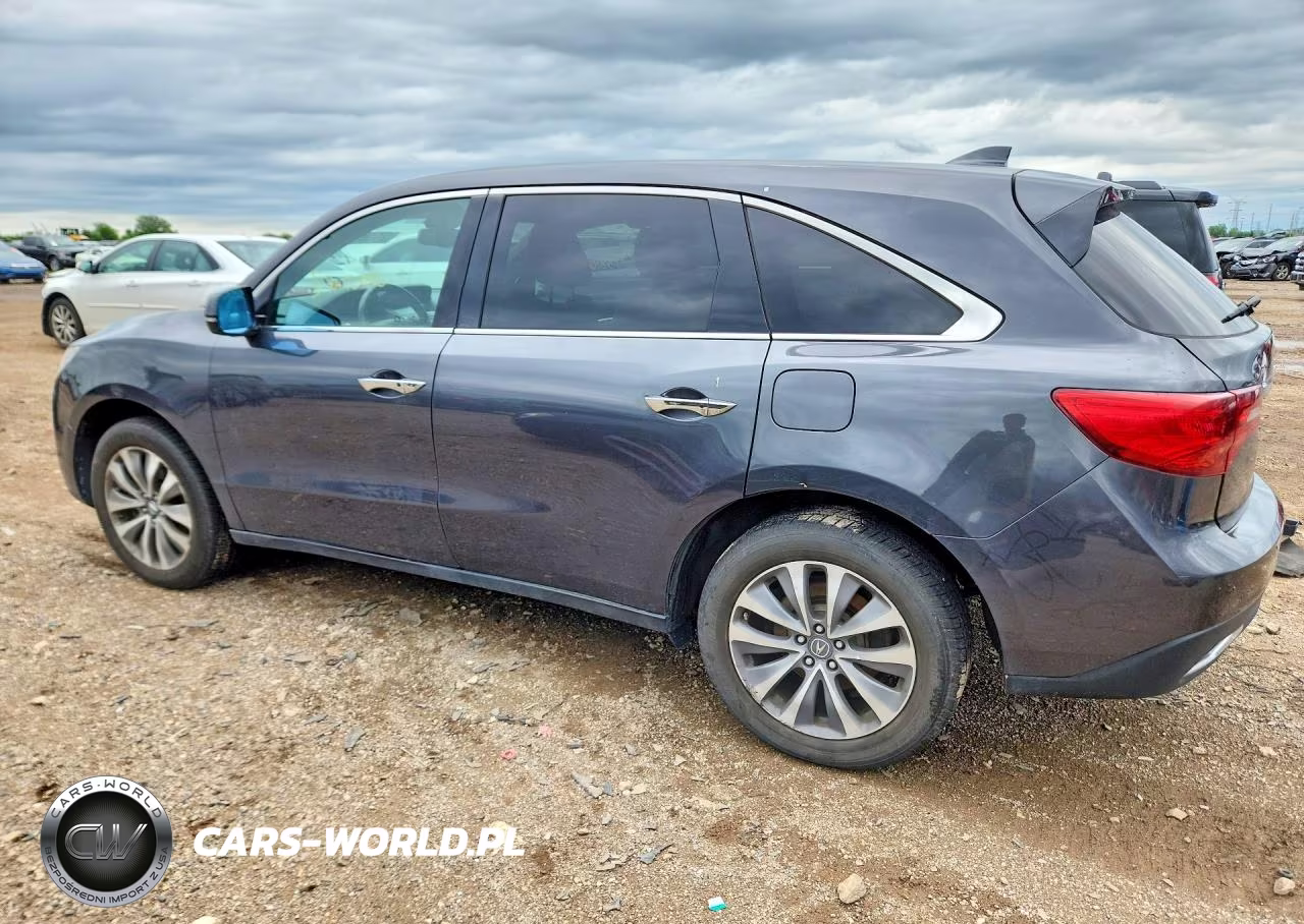 2014 Acura Mdx Technology VIN:5FRYD4H44EB036660 - 2