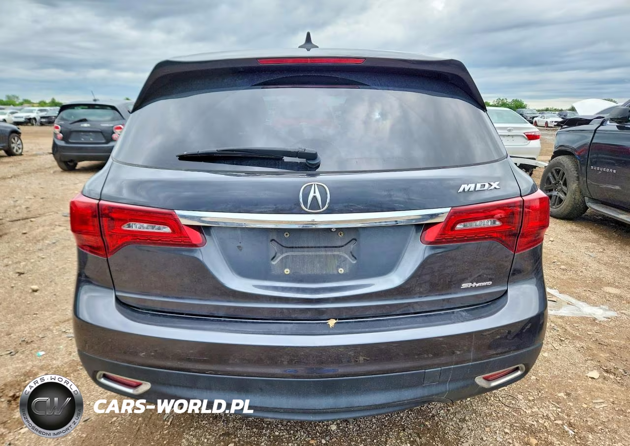 2014 Acura Mdx Technology VIN:5FRYD4H44EB036660 - 6