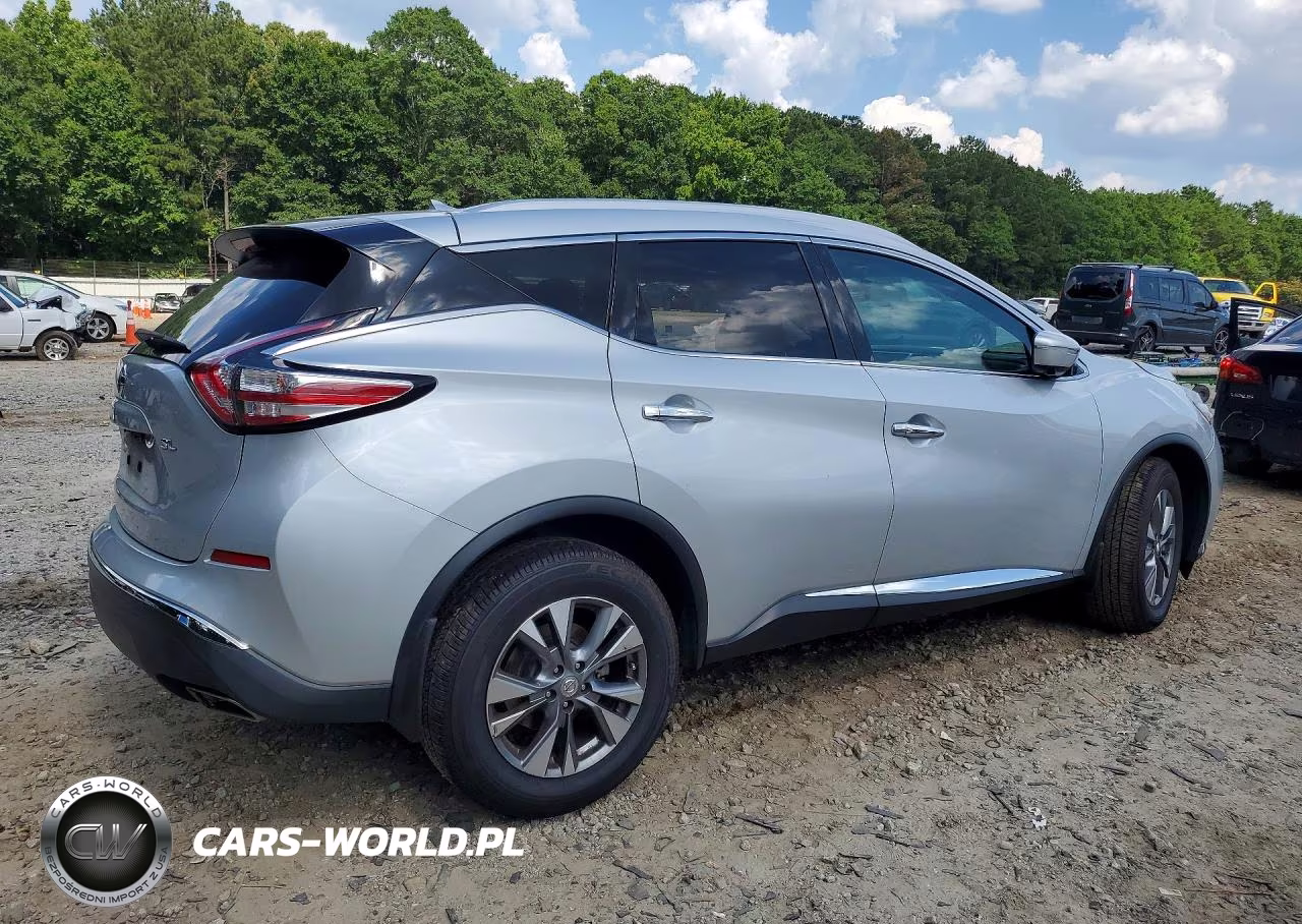 2015 Nissan Murano Sl VIN:5N1AZ2MG1FN206044 - 3