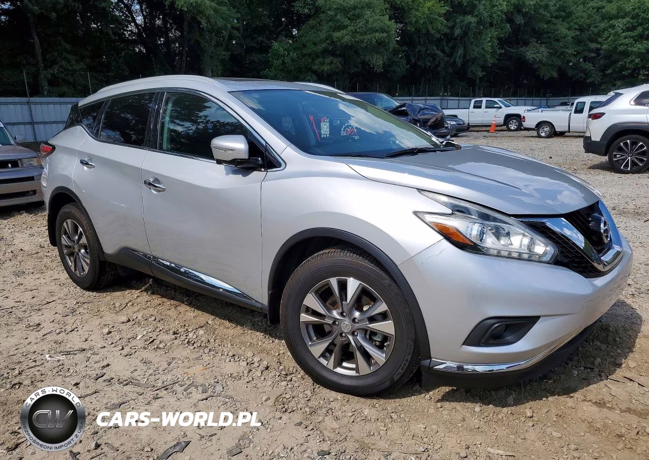 2015 Nissan Murano Sl VIN:5N1AZ2MG1FN206044 - 4