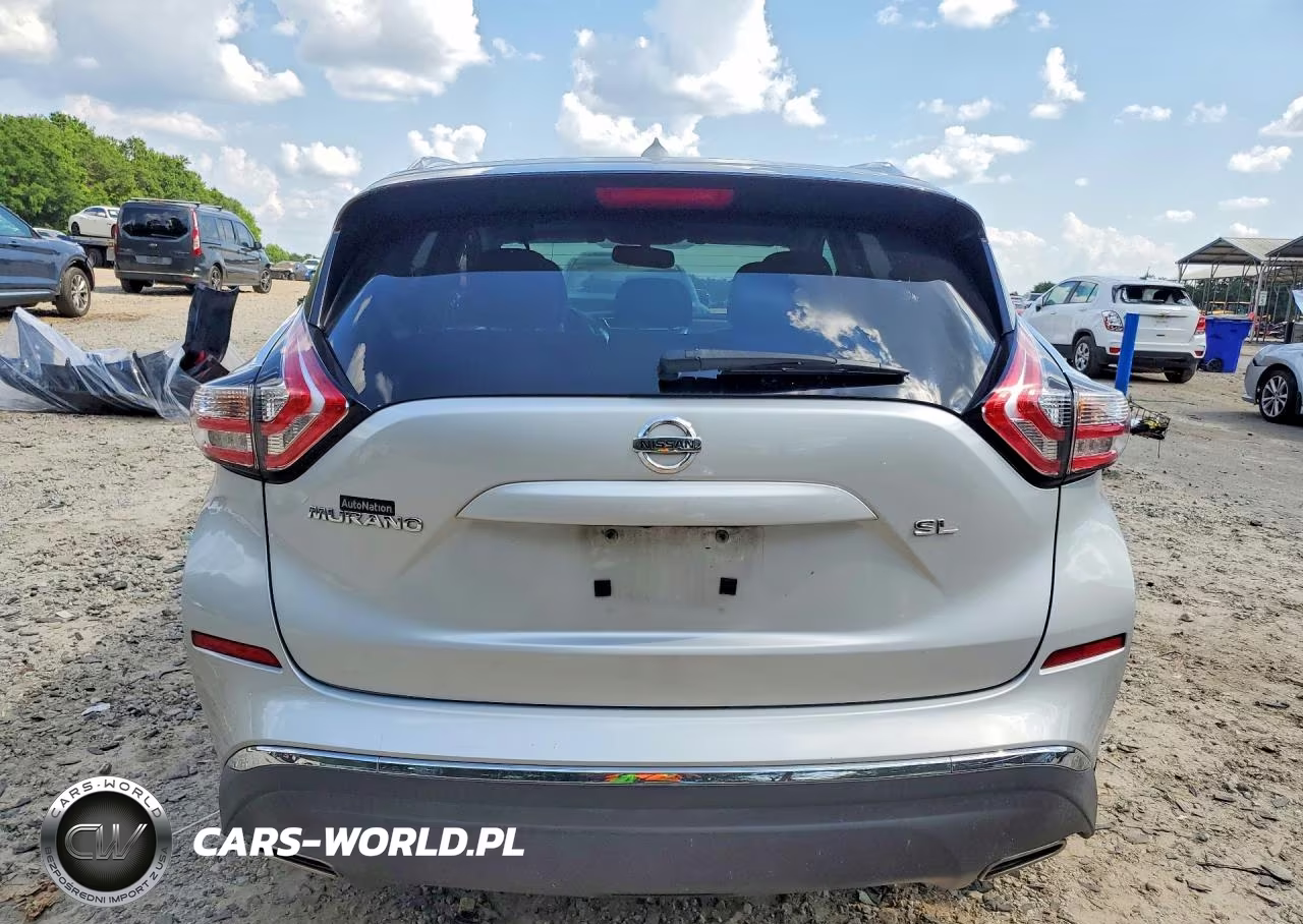 2015 Nissan Murano Sl VIN:5N1AZ2MG1FN206044 - 6