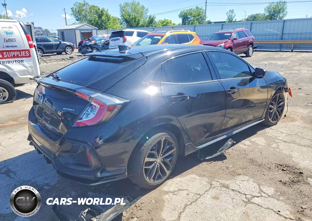 2021 Honda Civic Sport VIN:SHHFK7G44MU221614 - 3