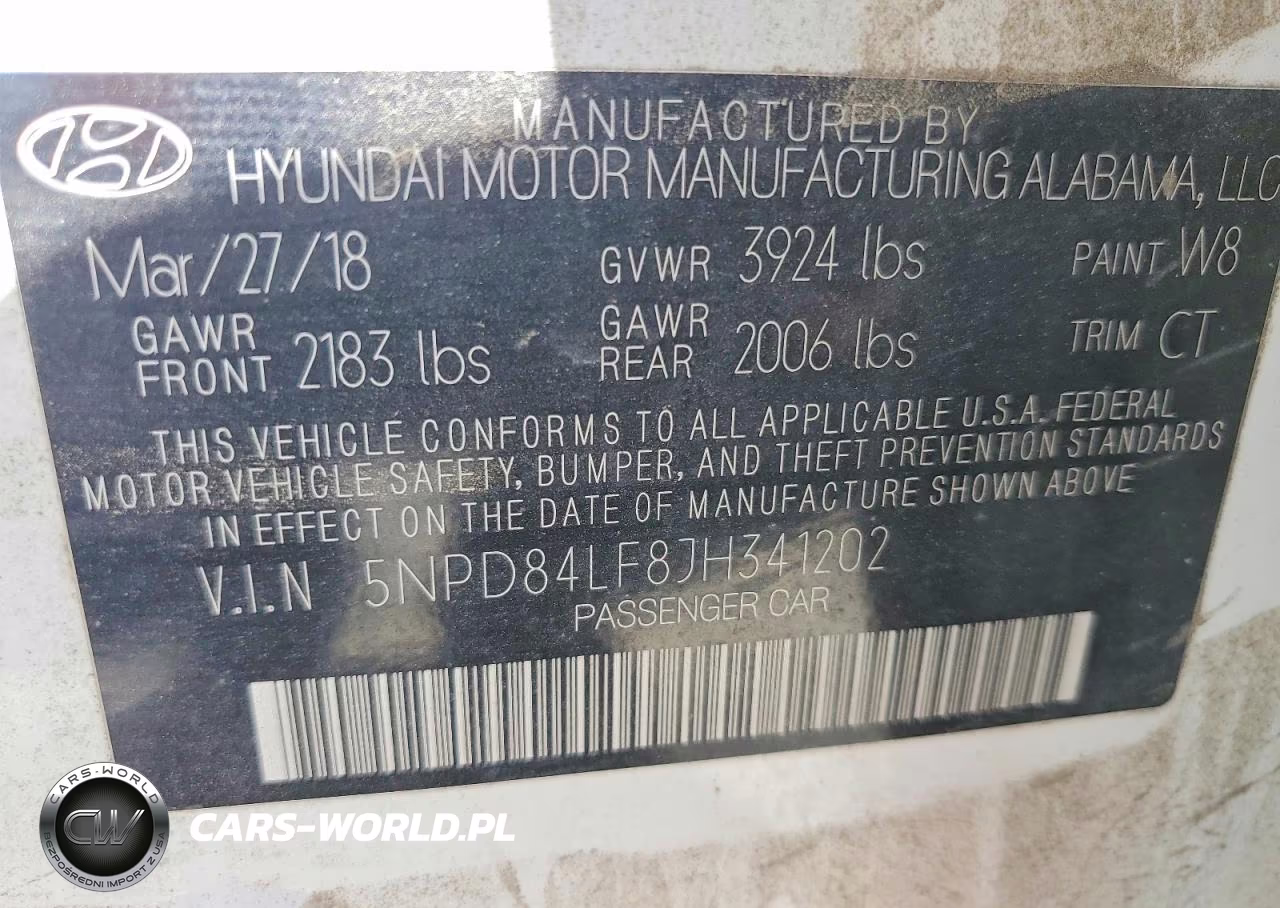 2018 Hyundai Elantra Sel VIN:5NPD84LF8JH341202 - 13