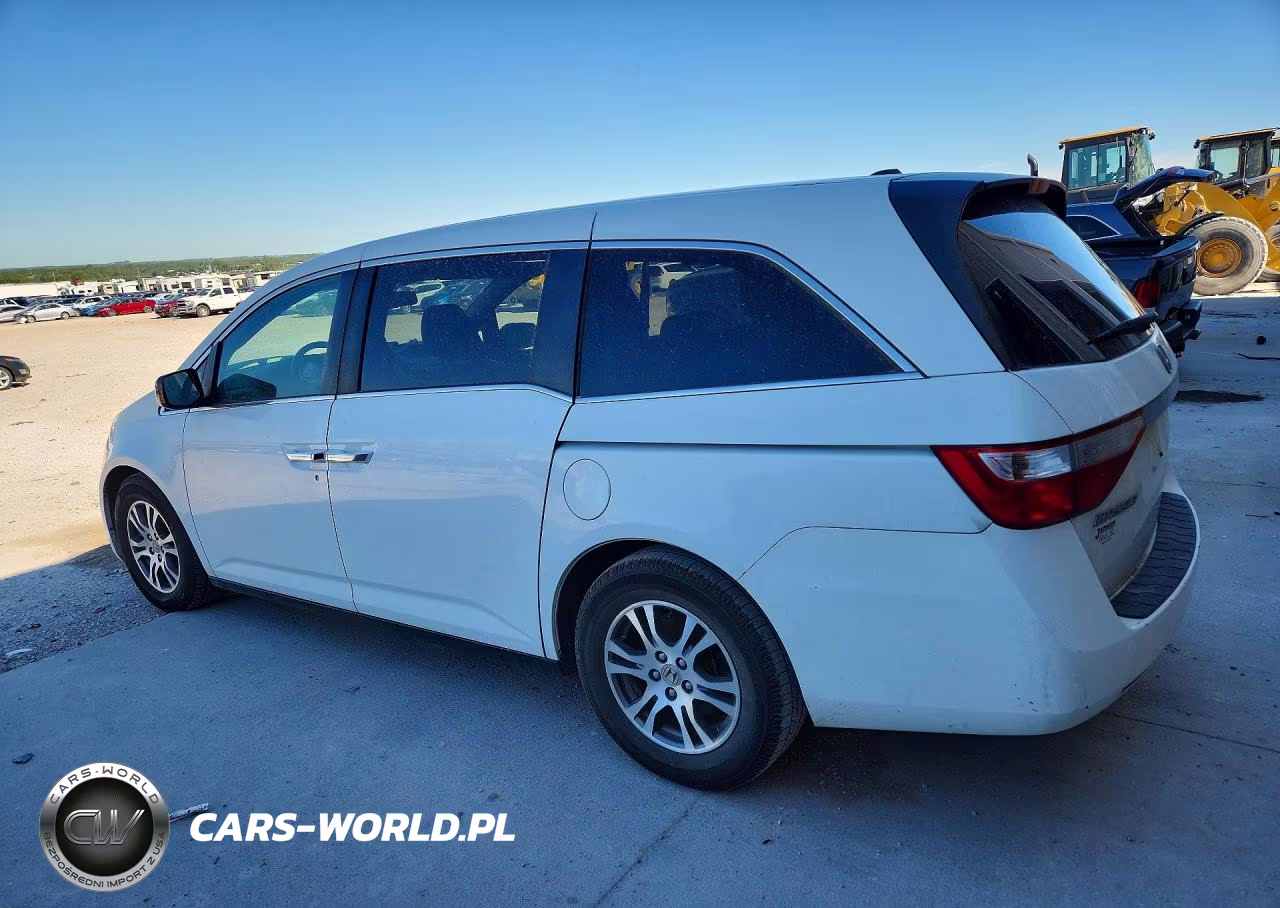 2012 Honda Odyssey Exl VIN:5FNRL5H68CB015954 - 2