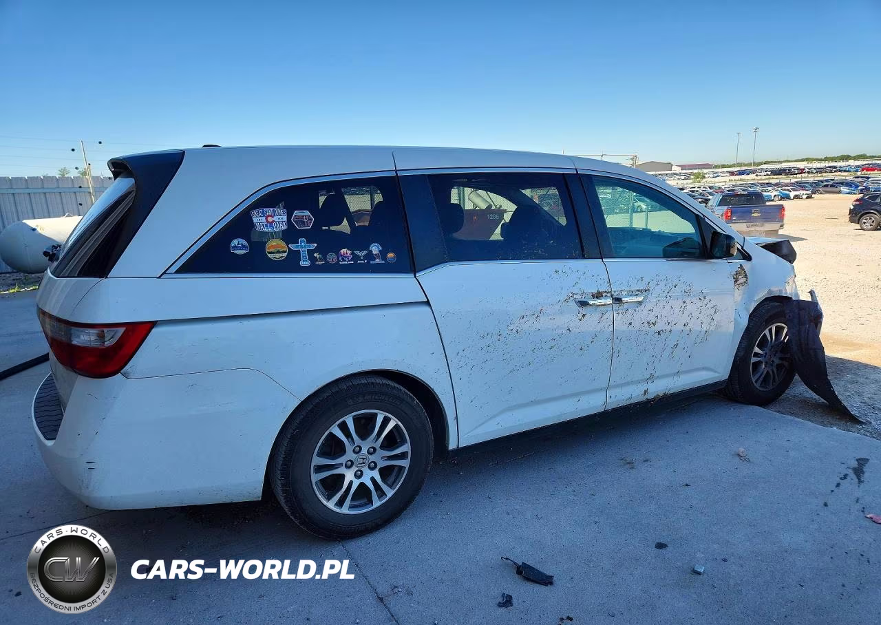 2012 Honda Odyssey Exl VIN:5FNRL5H68CB015954 - 3