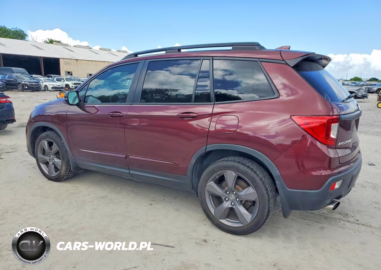 2020 Honda Passport Touring VIN:5FNYF7H99LB000825 - 2