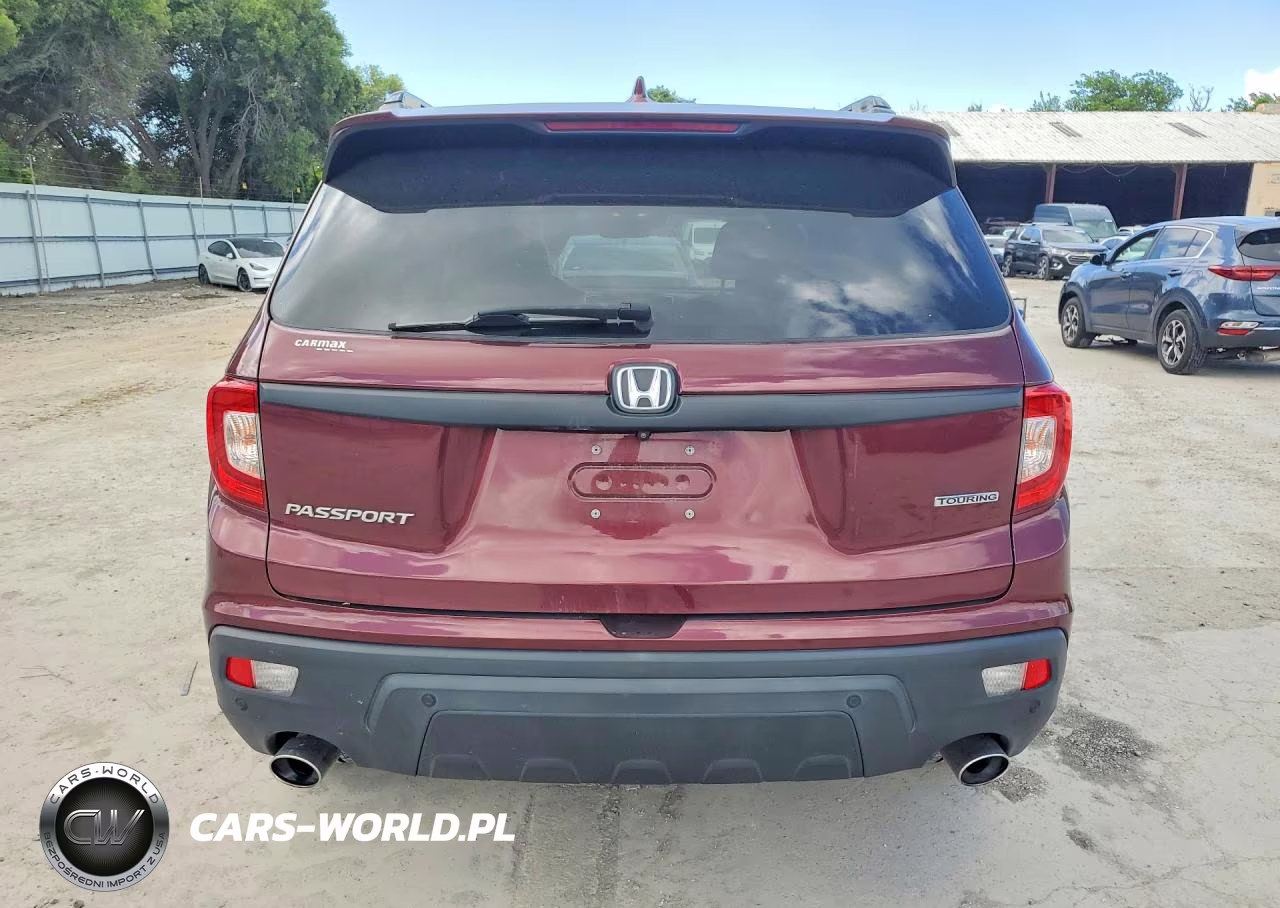 2020 Honda Passport Touring VIN:5FNYF7H99LB000825 - 6