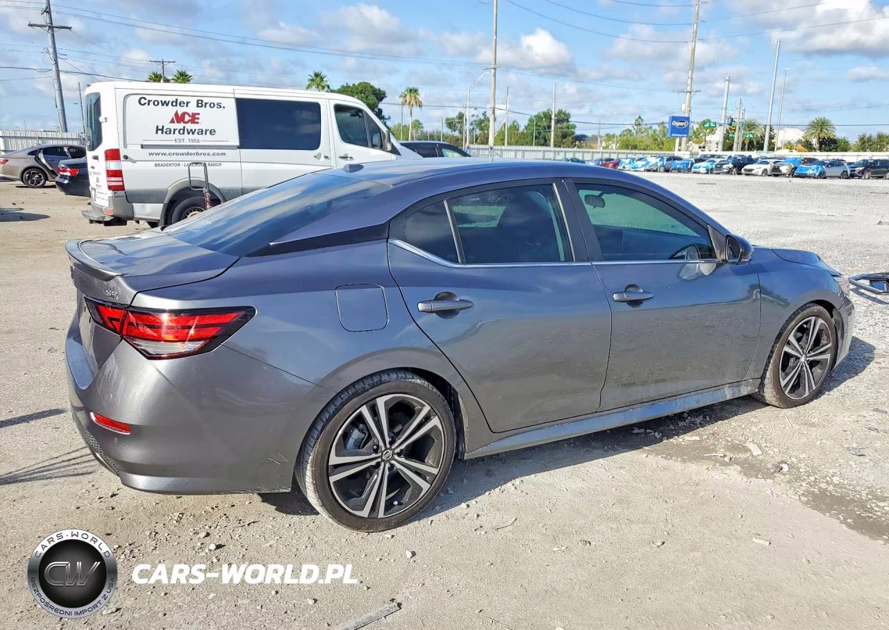 2021 Nissan Sentra Sr VIN:3N1AB8DV4MY301727 - 3