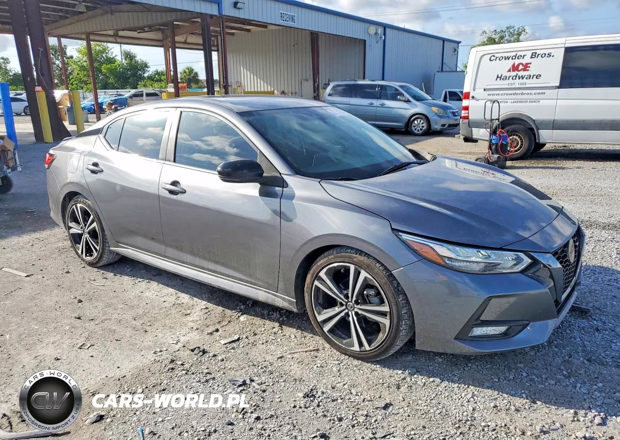 2021 Nissan Sentra Sr VIN:3N1AB8DV4MY301727 - 4