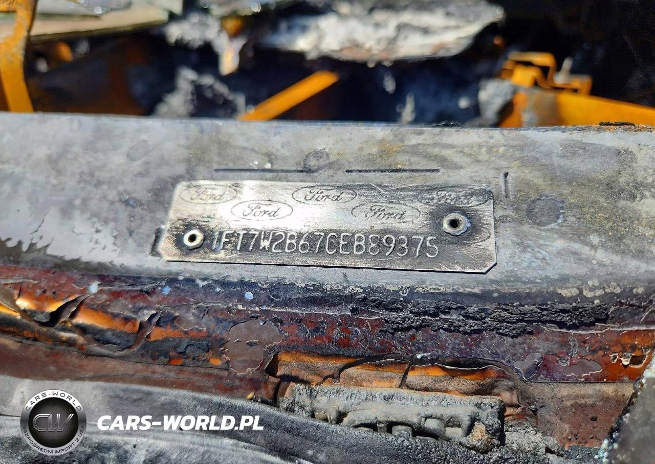 2012 Ford F250 Super Duty VIN:1FT7W2B67CEB89375 - 12