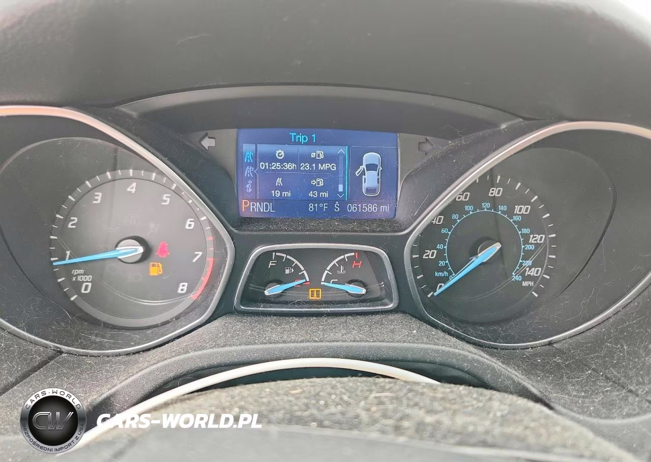 2013 Ford Focus Se VIN:1FADP3K28DL373293 - 9