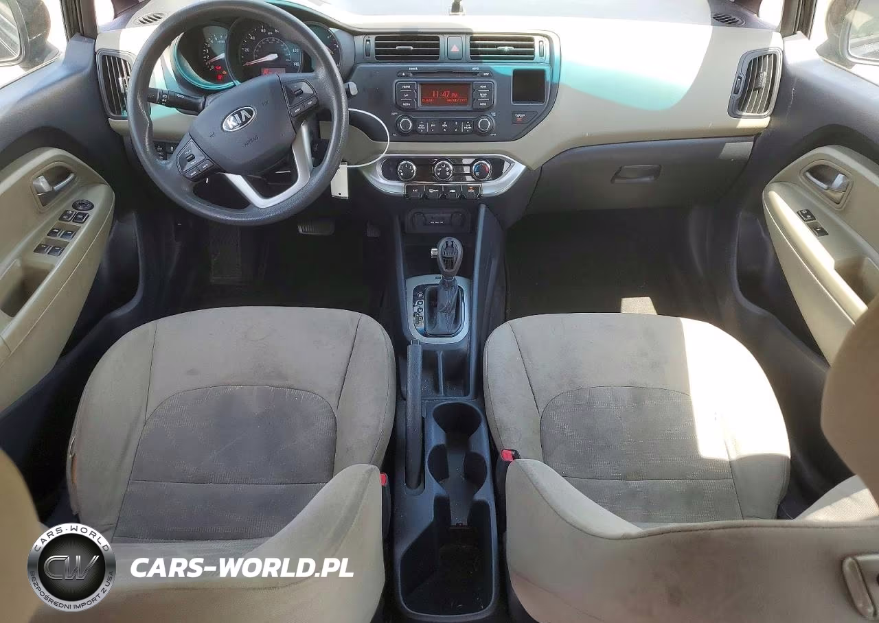 2015 Kia Rio Lx VIN:KNADM4A38F6421800 - 8