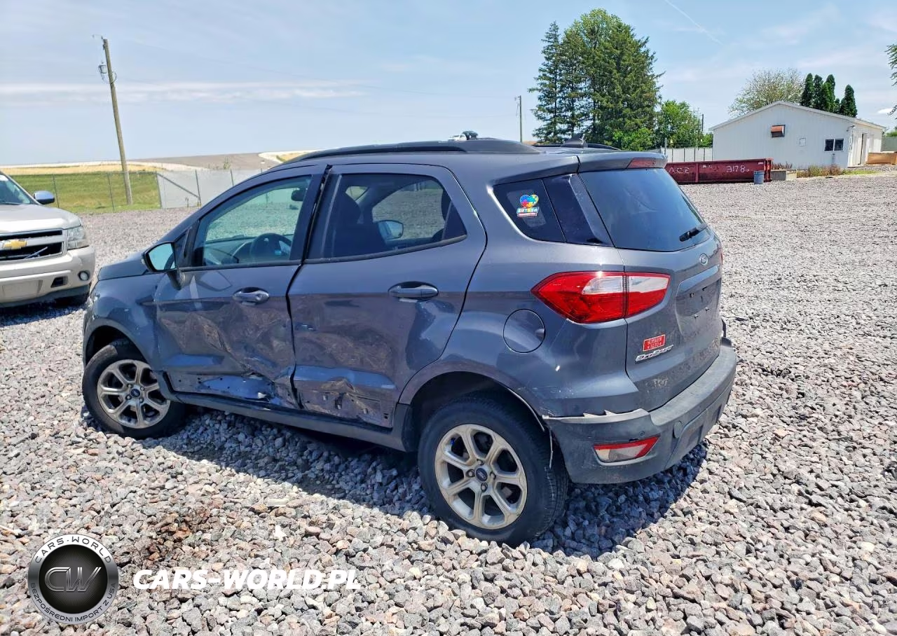 2019 Ford Ecosport Se VIN:MAJ6S3GL0KC271749 - 2