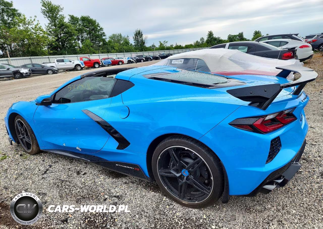 2021 Chevrolet Corvette Stingray 2Lt VIN:1G1YB2D40M5106701 - 2