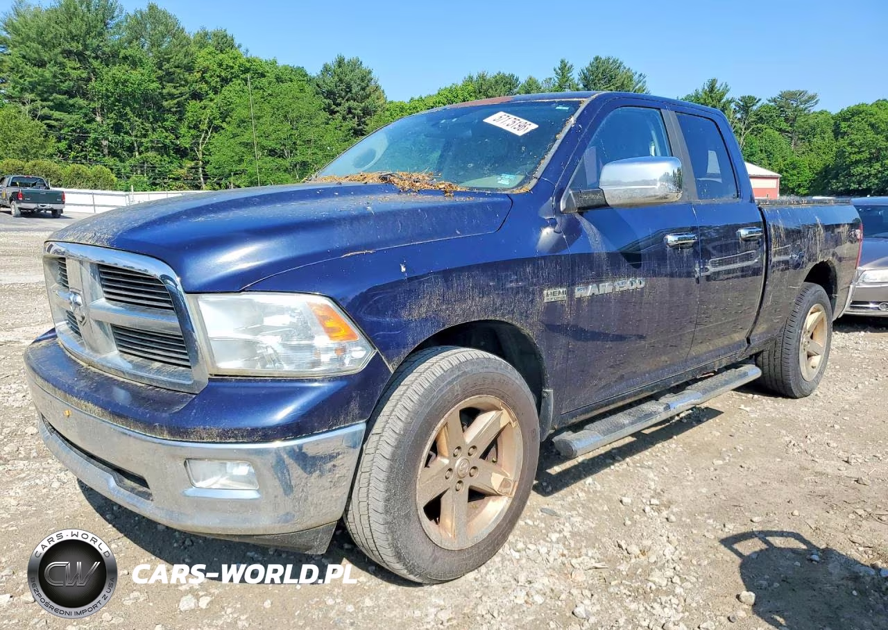 2012 Dodge Ram 1500 Slt VIN:1C6RD7GT9CS187193 - 1
