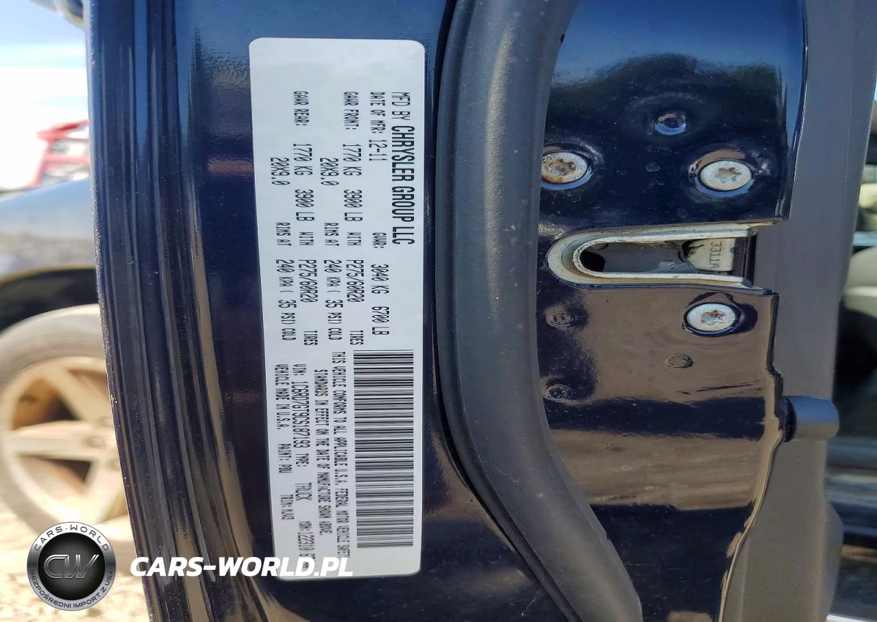 2012 Dodge Ram 1500 Slt VIN:1C6RD7GT9CS187193 - 13