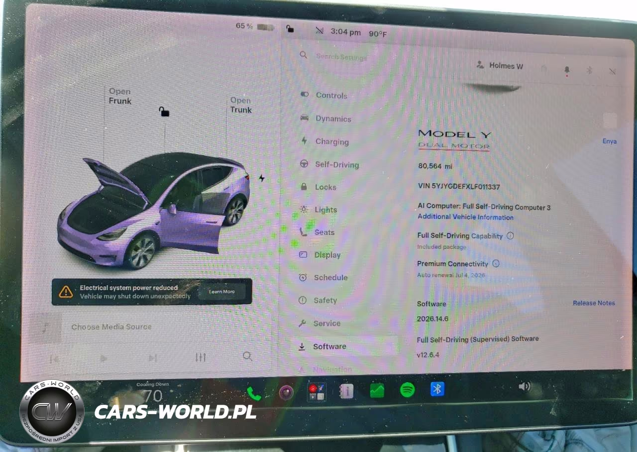 2020 Tesla Model Y VIN:5YJYGDEFXLF011337 - 9