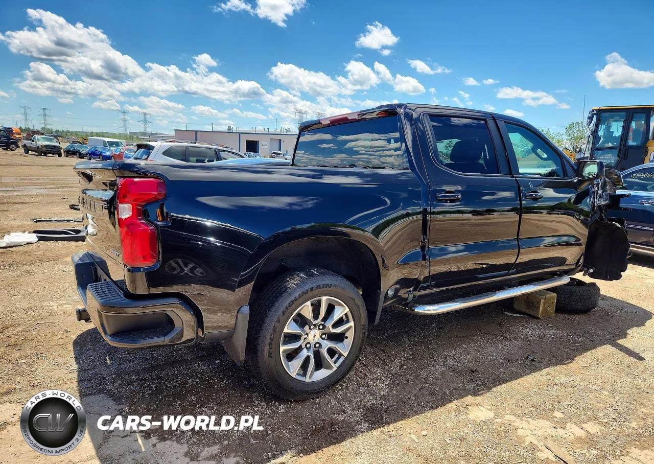 2022 Chevrolet Silverado Ltd K1500 Rst VIN:1GCUYEEDXNZ100192 - 3