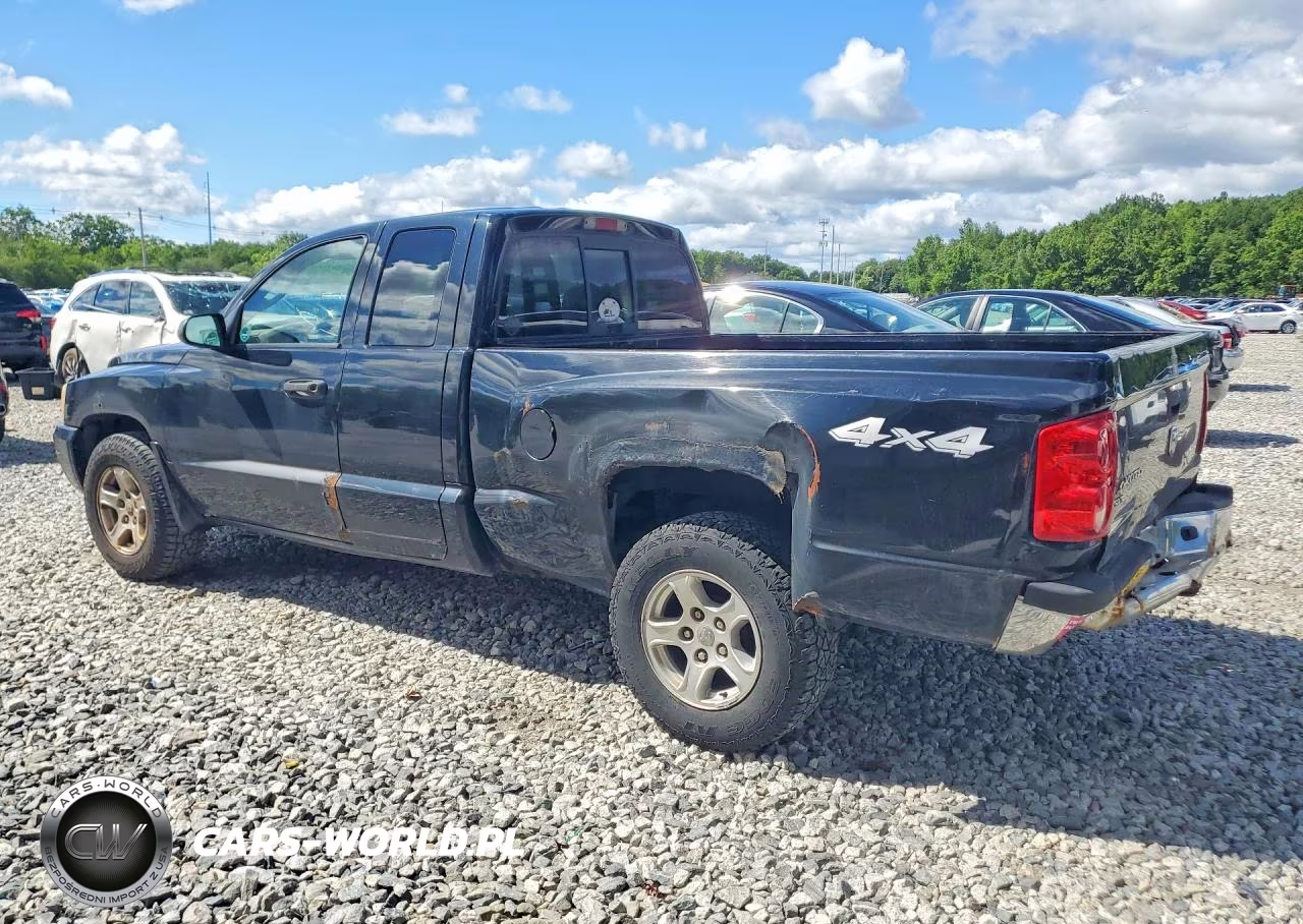 2006 Dodge Dakota Slt VIN:1D7HW42K06S527997 - 2