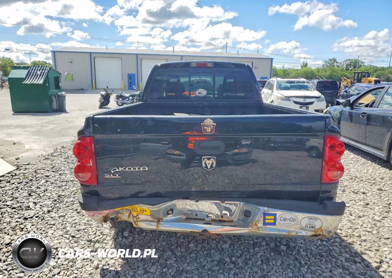 2006 Dodge Dakota Slt VIN:1D7HW42K06S527997 - 6