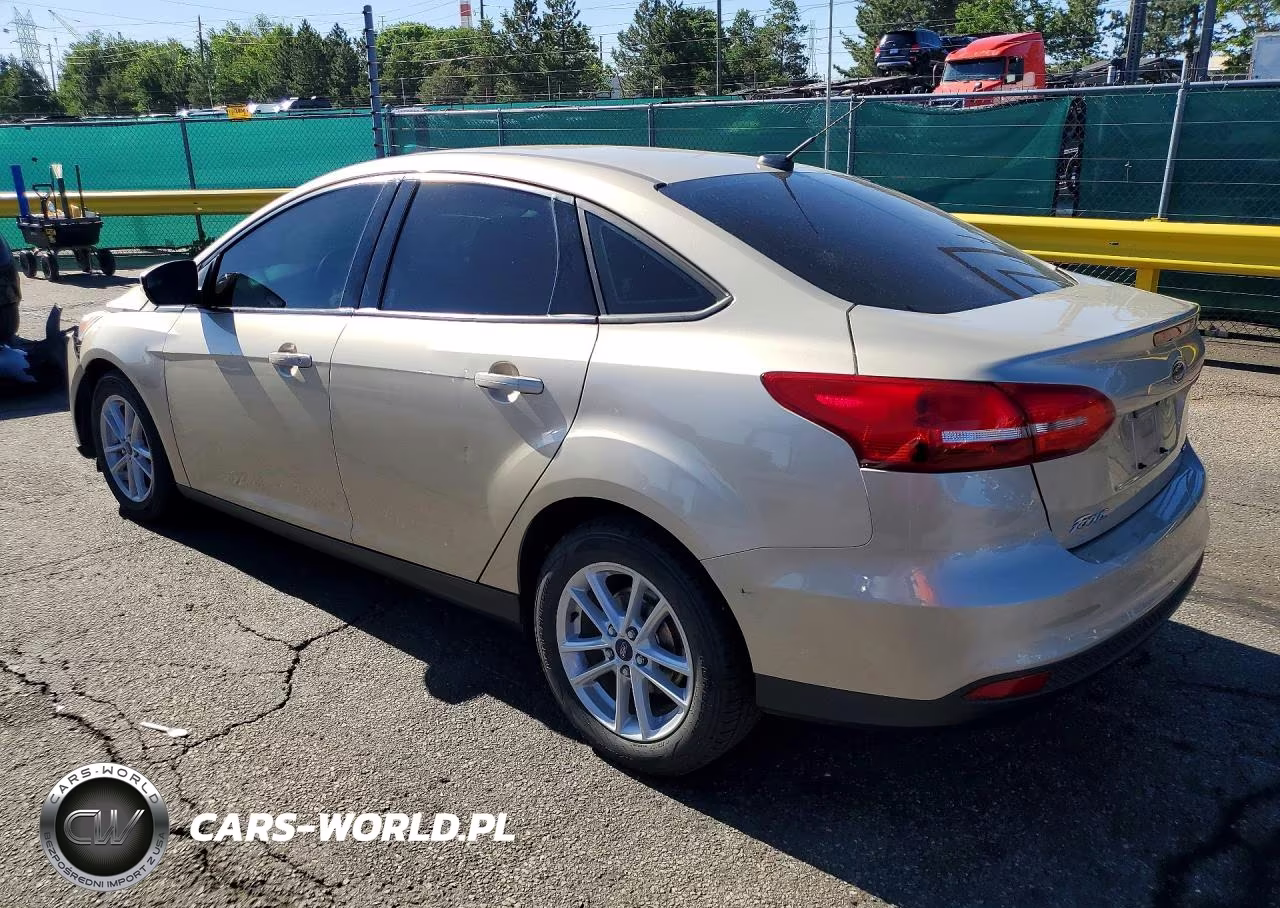 2017 Ford Focus Se VIN:1FADP3F29HL343008 - 2