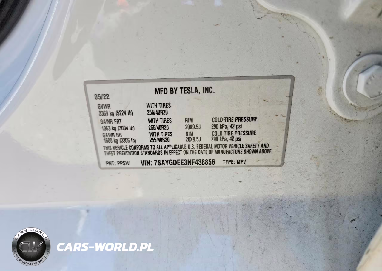 2022 Tesla Model Y VIN:7SAYGDEE3NF438856 - 13