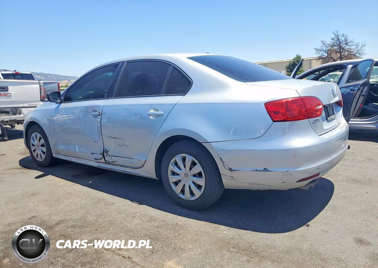 2013 Volkswagen Jetta Base VIN:3VW2K7AJ0DM401681 - 2