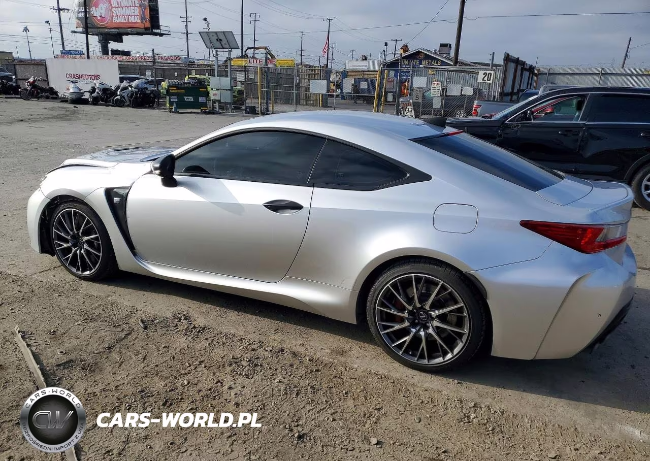 2015 Lexus Rc F VIN:JTHHP5BC0F5001615 - 2