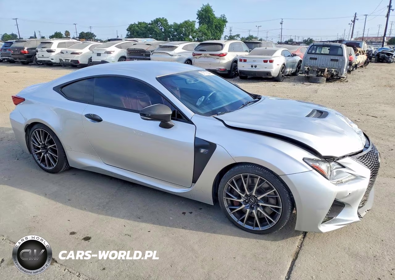 2015 Lexus Rc F VIN:JTHHP5BC0F5001615 - 4