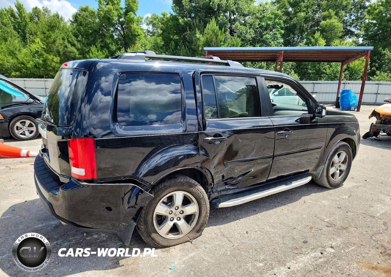 2010 Honda Pilot Exl VIN:5FNYF3H57AB020171 - 3