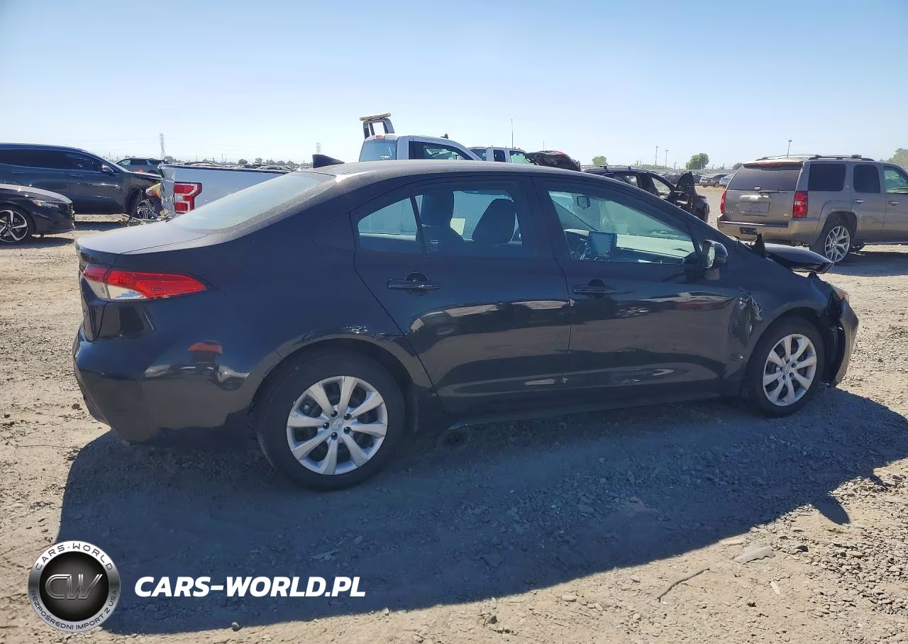 2022 Toyota Corolla Le VIN:5YFEPMAEXNP323679 - 3