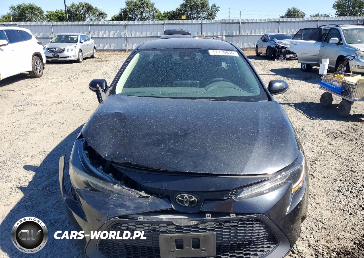 2022 Toyota Corolla Le VIN:5YFEPMAEXNP323679 - 5