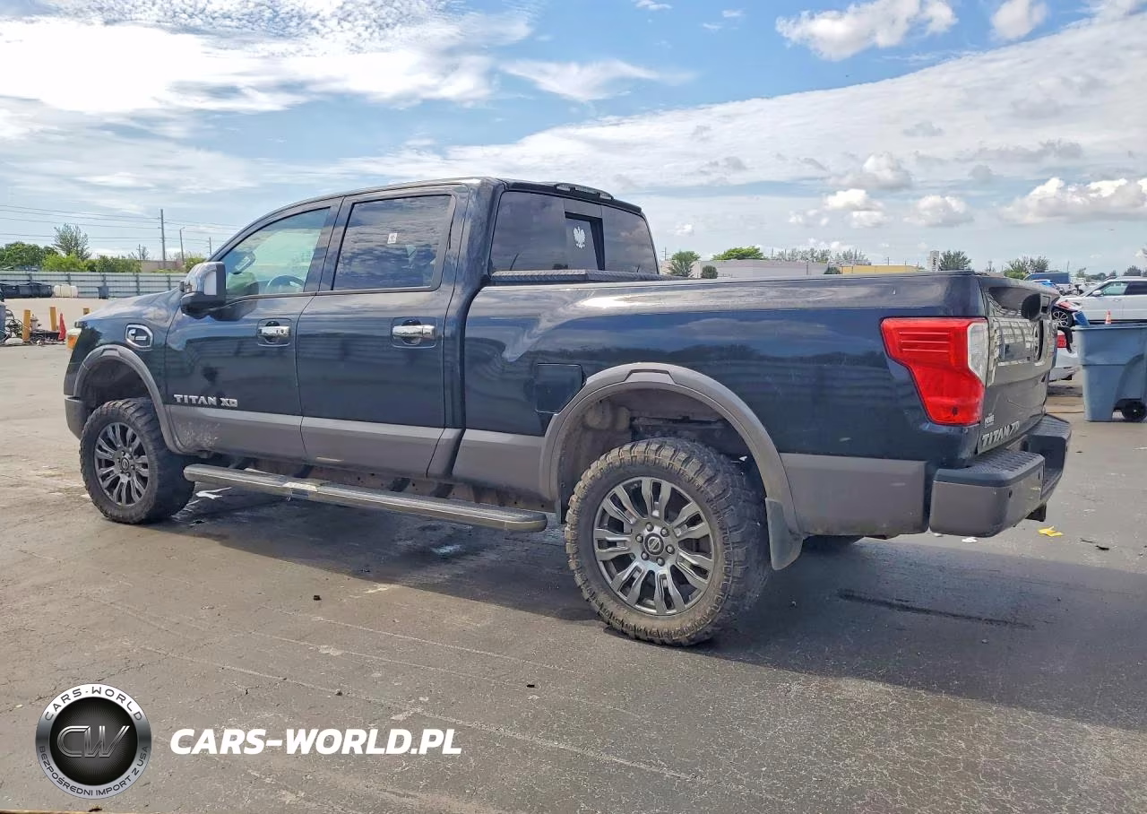 2017 Nissan Titan Xd Platinum Reserve VIN:1N6BA1F45HN522219 - 2