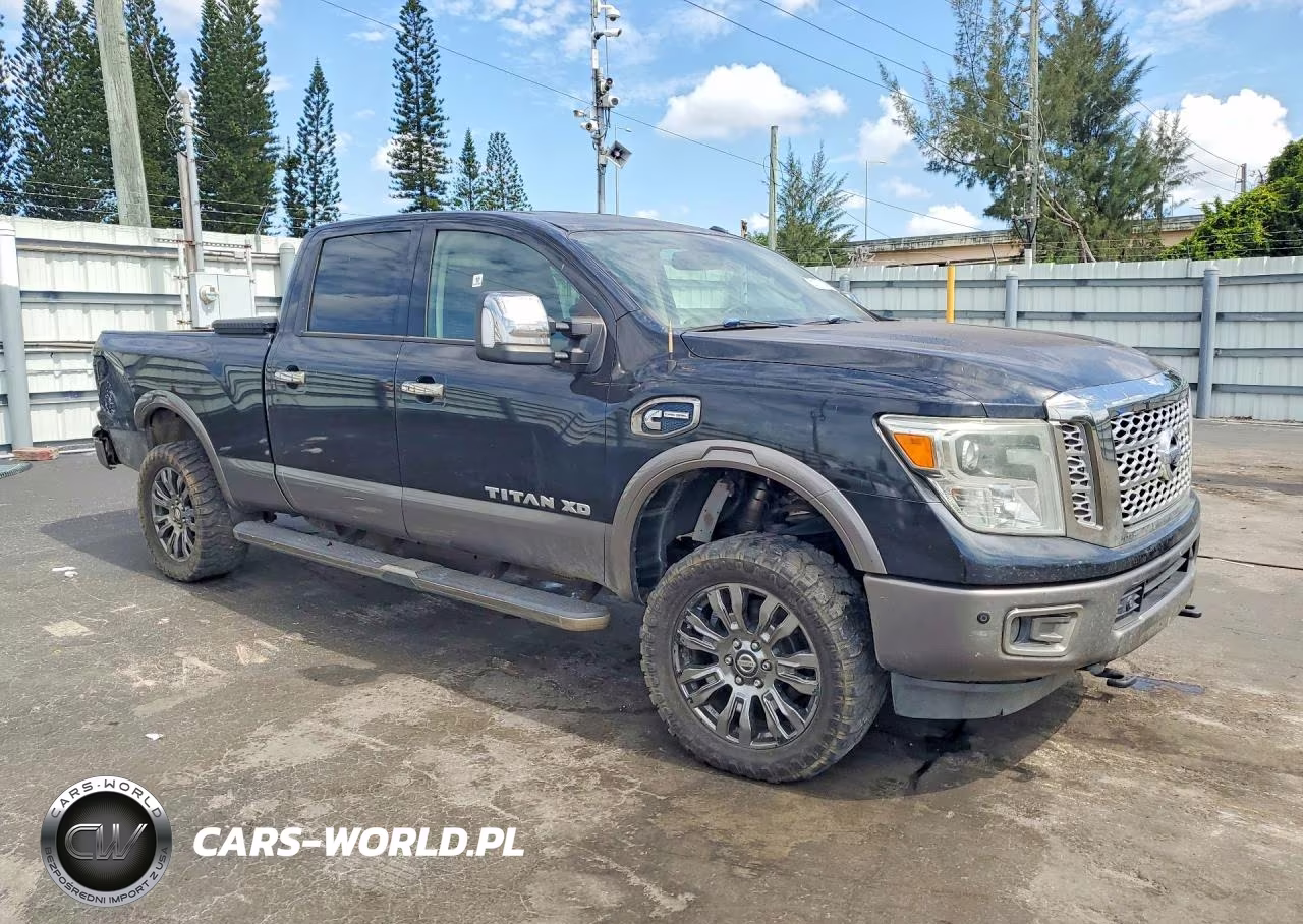 2017 Nissan Titan Xd Platinum Reserve VIN:1N6BA1F45HN522219 - 4