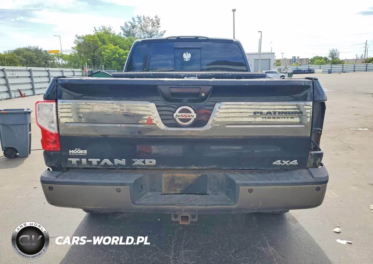 2017 Nissan Titan Xd Platinum Reserve VIN:1N6BA1F45HN522219 - 6