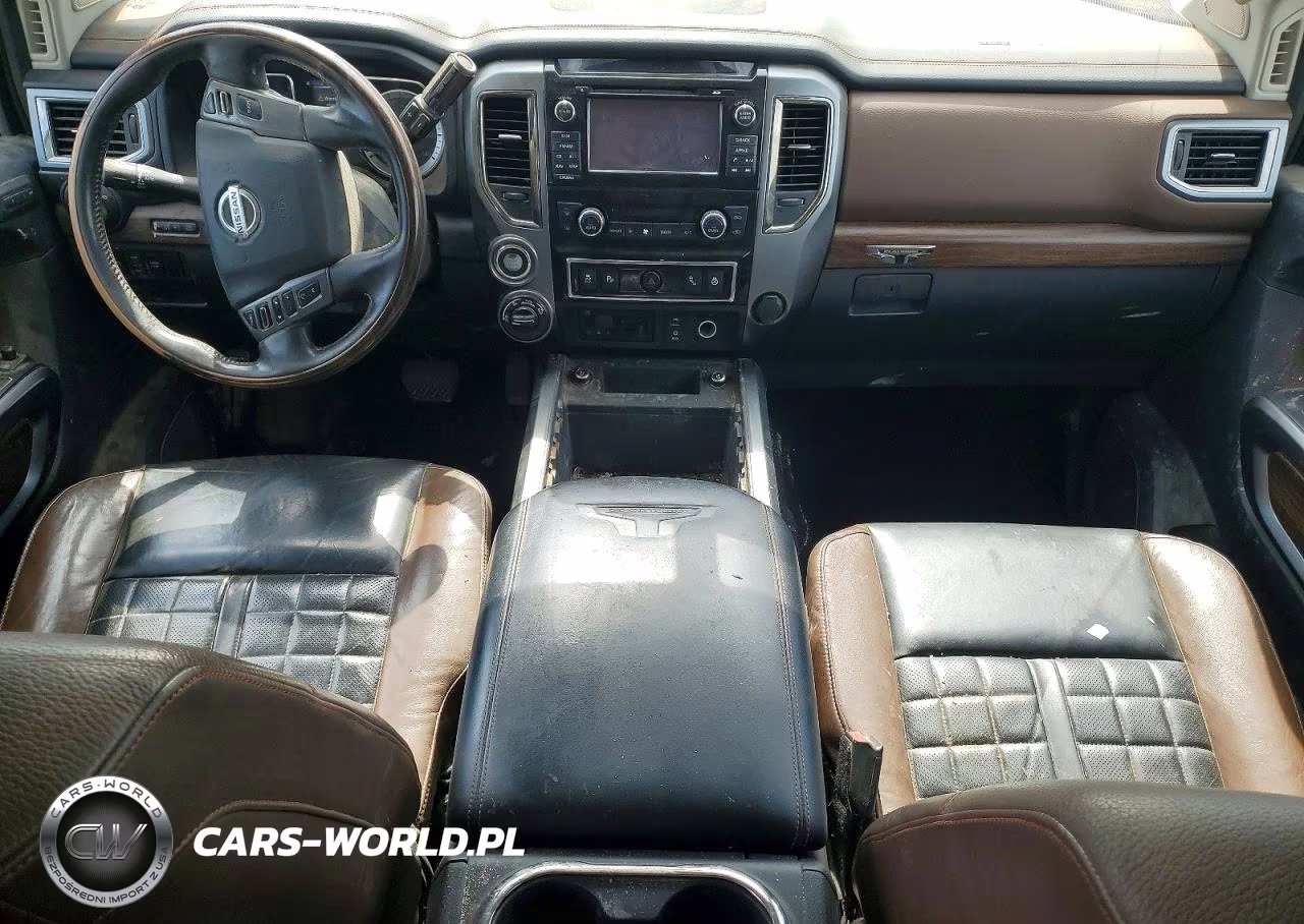 2017 Nissan Titan Xd Platinum Reserve VIN:1N6BA1F45HN522219 - 8