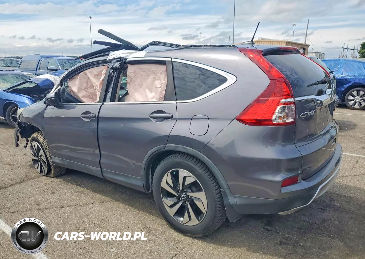 2015 Honda Cr-V Touring VIN:5J6RM4H98FL086391 - 2