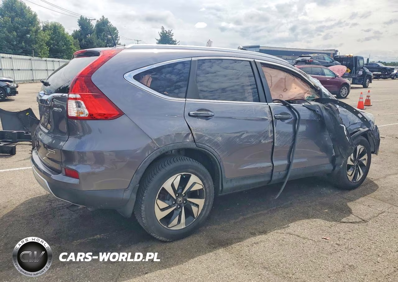 2015 Honda Cr-V Touring VIN:5J6RM4H98FL086391 - 3