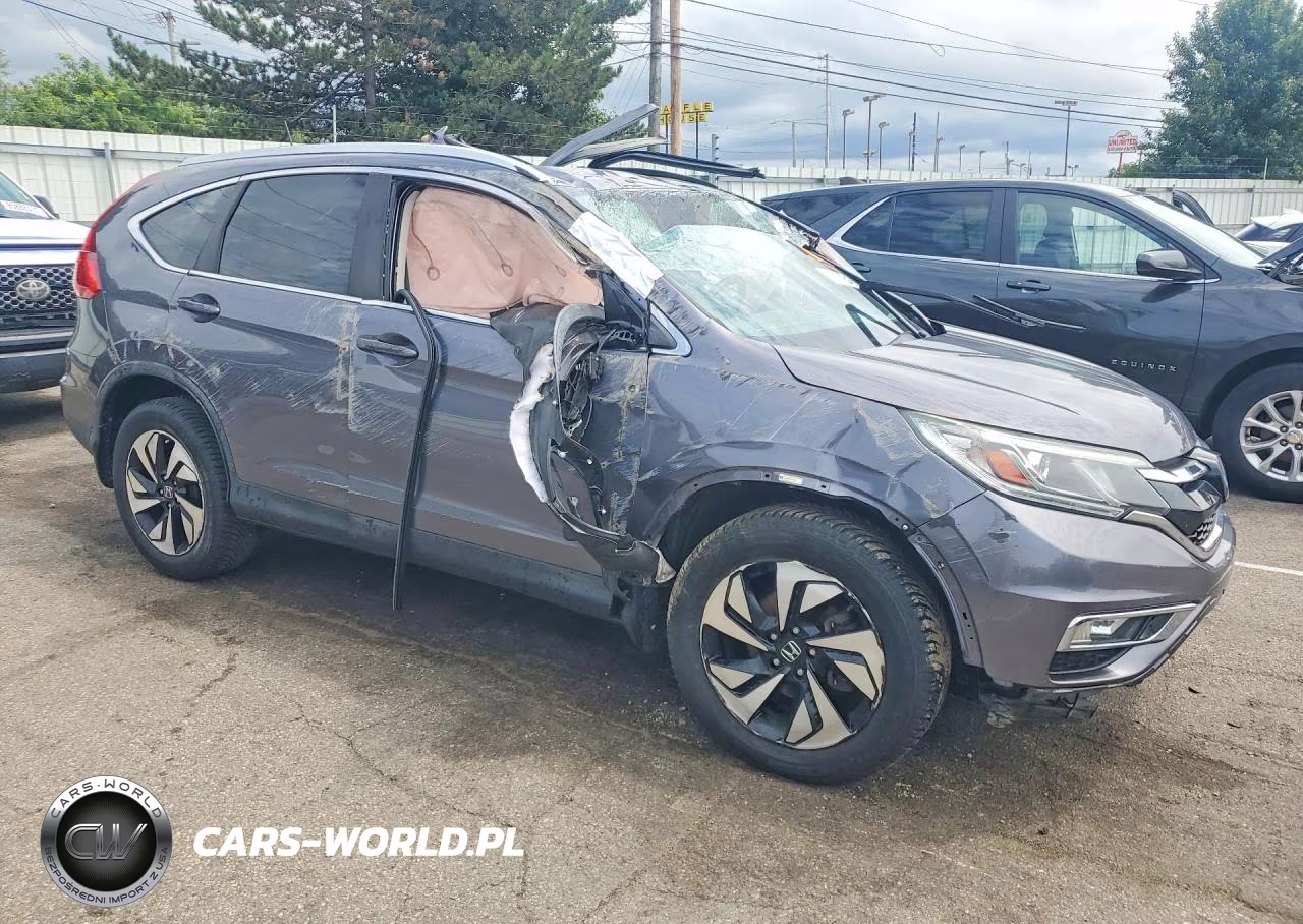 2015 Honda Cr-V Touring VIN:5J6RM4H98FL086391 - 4