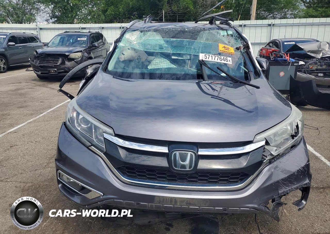 2015 Honda Cr-V Touring VIN:5J6RM4H98FL086391 - 5