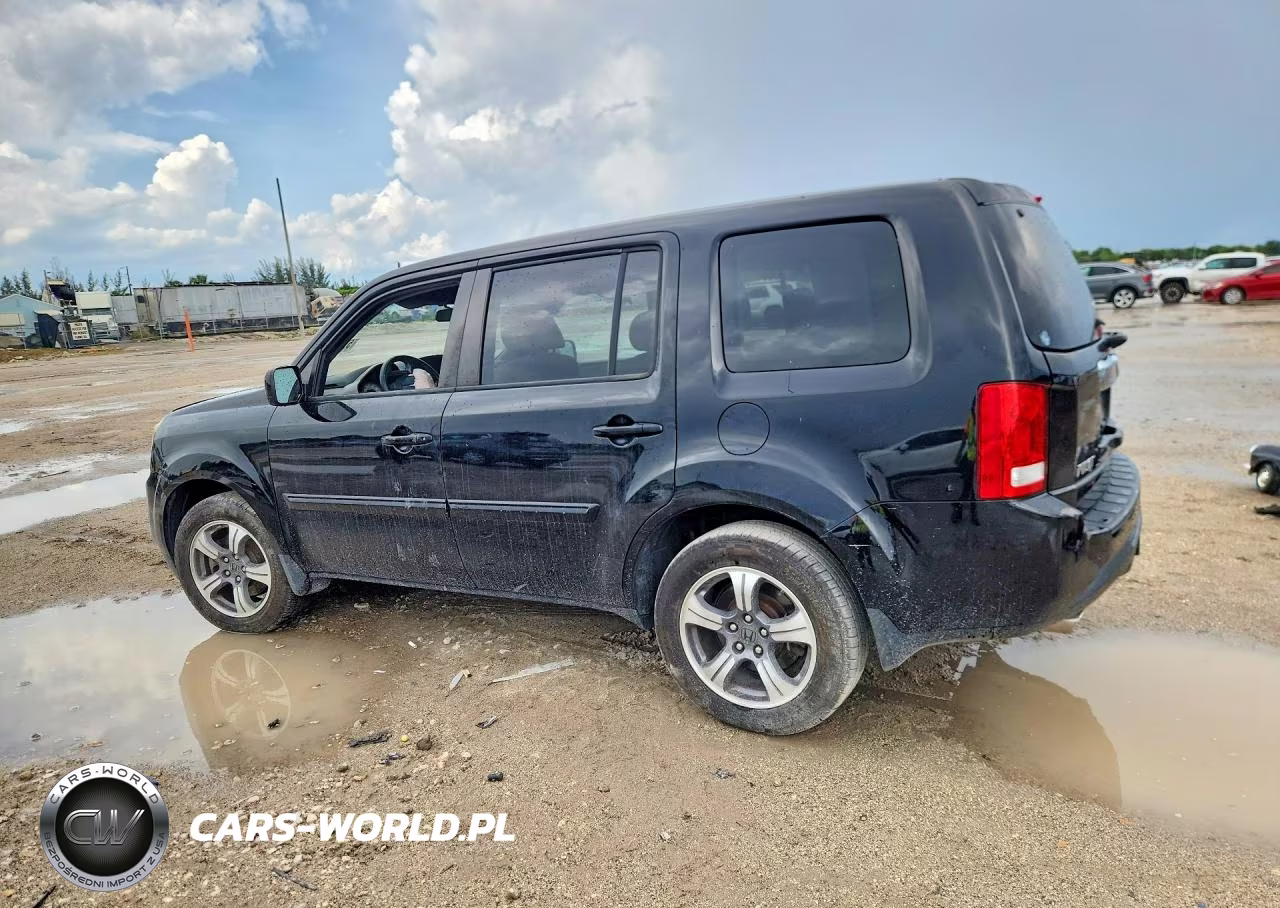 2015 Honda Pilot Se VIN:5FNYF3H34FB034454 - 2