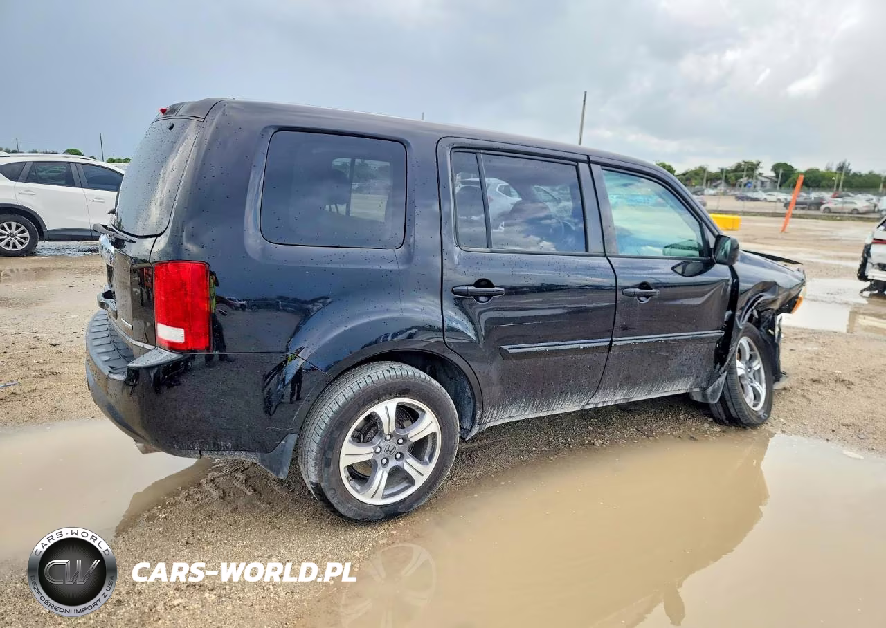 2015 Honda Pilot Se VIN:5FNYF3H34FB034454 - 3
