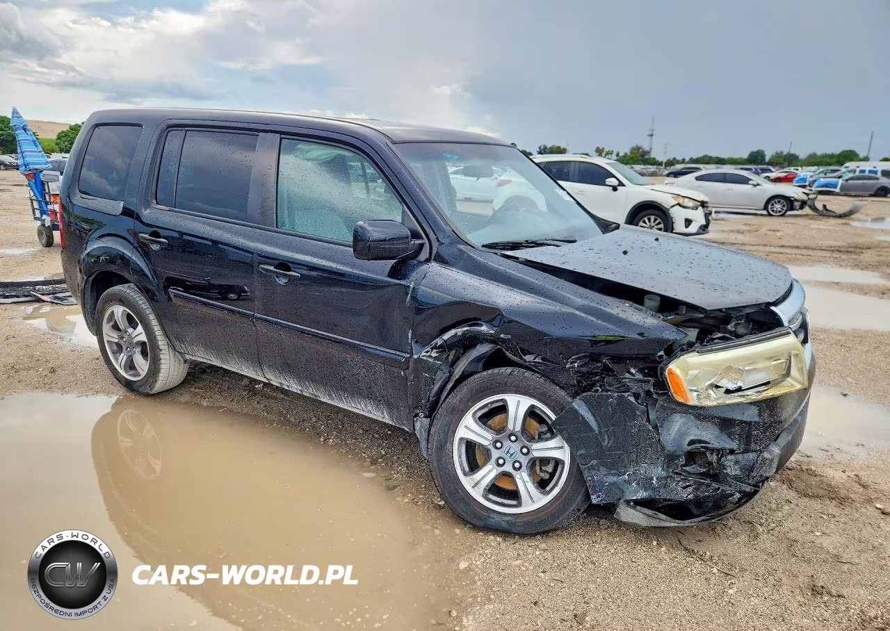 2015 Honda Pilot Se VIN:5FNYF3H34FB034454 - 4