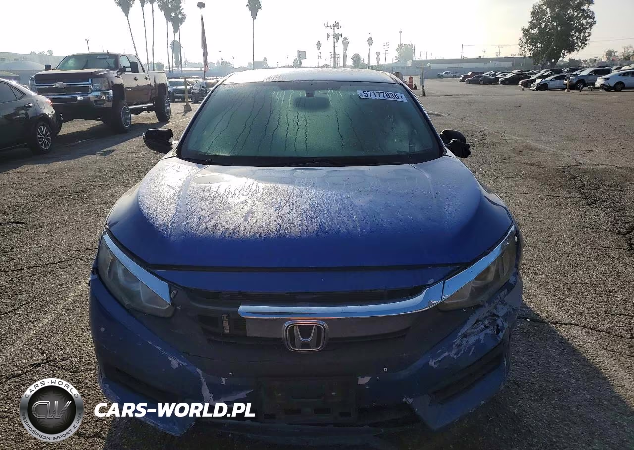 2016 Honda Civic Lx VIN:19XFC2F52GE233377 - 5