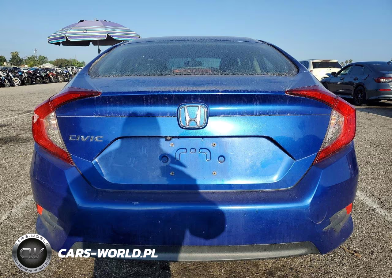 2016 Honda Civic Lx VIN:19XFC2F52GE233377 - 6