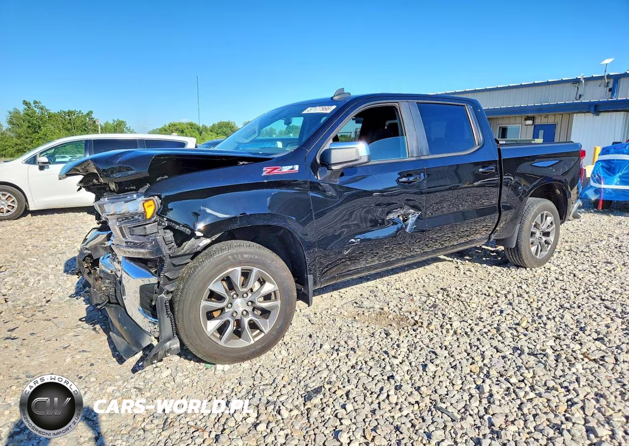 2022 Chevrolet Silverado Ltd K1500 Lt VIN:1GCUYDED3NZ154735 - 1