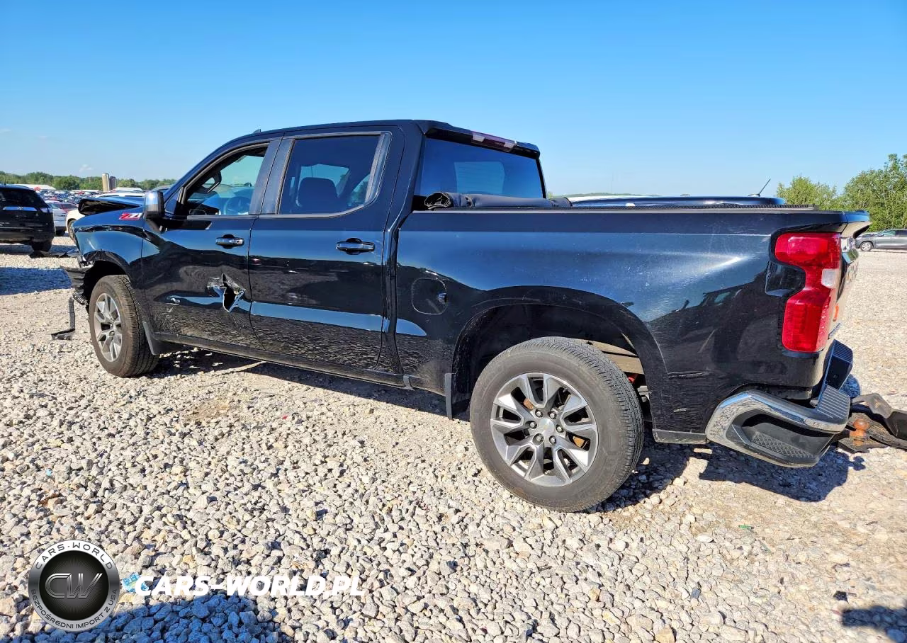 2022 Chevrolet Silverado Ltd K1500 Lt VIN:1GCUYDED3NZ154735 - 2