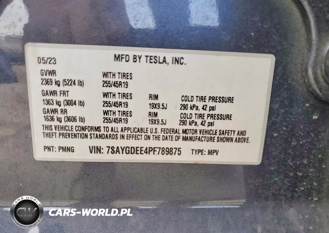 2023 Tesla Model Y VIN:7SAYGDEE4PF789875 - 13